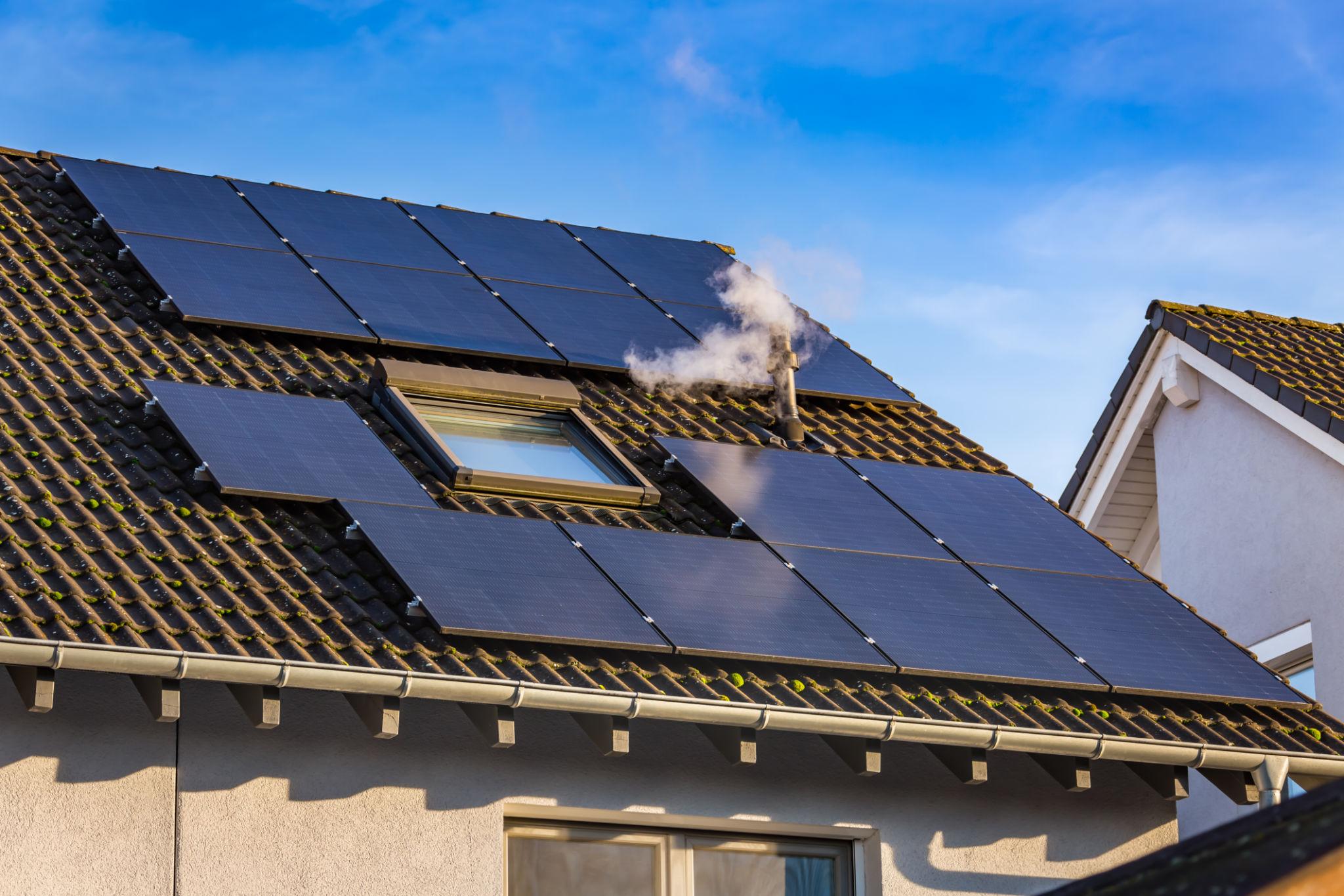 PV-Anlage auf Dach